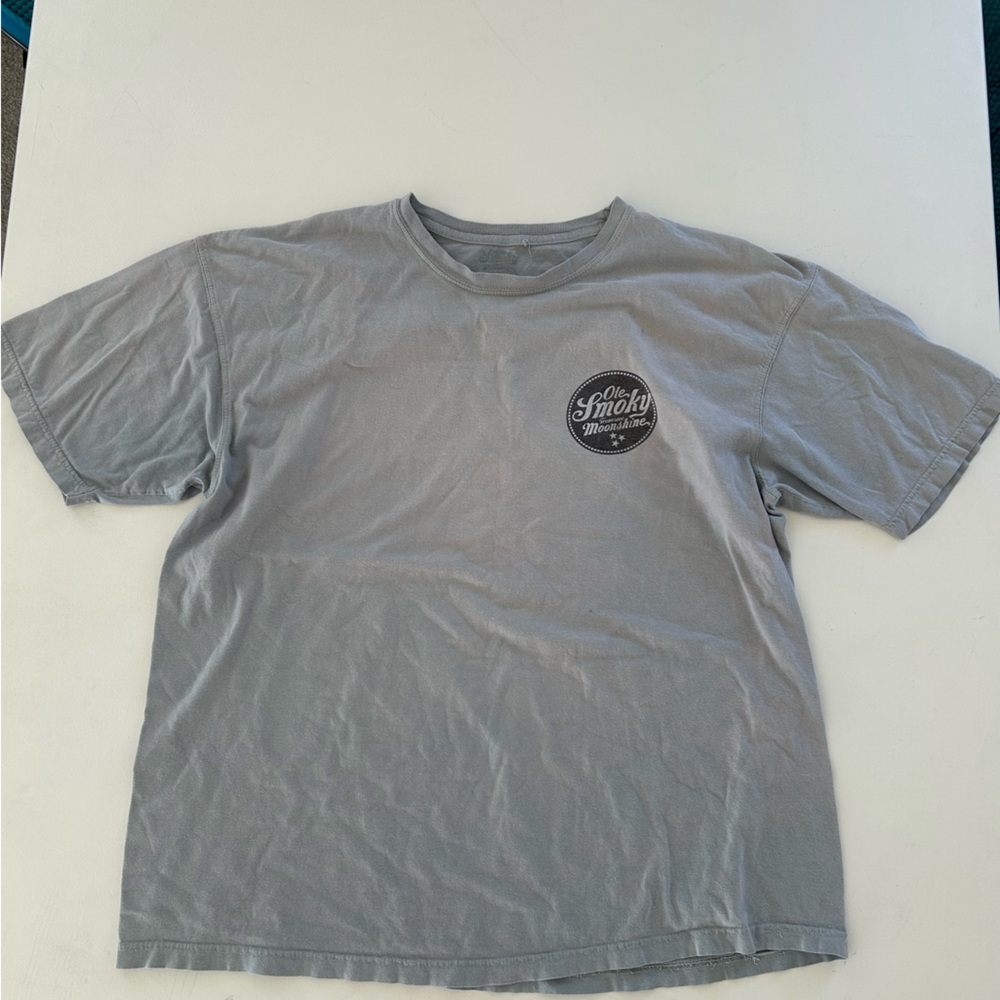 Ole smoky Tennessee whiskey T-shirt gray - L